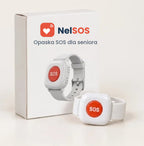 NelSOS – opaska alarmowa dla seniora z przyciskiem SOS