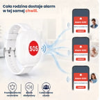 NelSOS – opaska alarmowa dla seniora z przyciskiem SOS